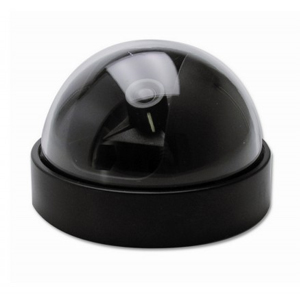 Cam�ra factice d�me avec LED clignotante - Avidsen