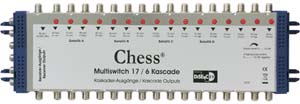 Multiswitch 17/6 Chess 17 entres / 6 sorties