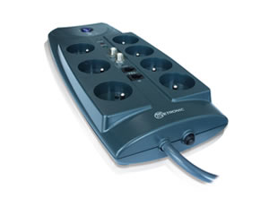 Multiprise �lectrique parafoudre x 7 - multi-protection - METRONIC