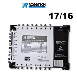 Multiswitch 17/16 NT Rogetech  - 17 entres vers 16 Sorties
