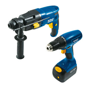 Pack MacAllister perforateur MRH 600+ perceuse visseuse MDD 12 -sans fil 