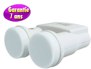 LNB Monobloc 6° Single 0.1dB - CHESS - ICECRYPT - Compatible TVHD -3 ans de garantie