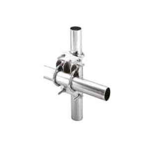 Fixation universelle pour 2 tubes paralleles ou a 90� � 25 � 50