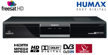 Humax FOXSAT-HD pour FREESAT - Terminal numerique HD - FTA 