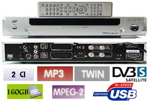 Terminal numerique globalteq gt 5200 pvr