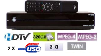 terminal satellite humax hdci 2000