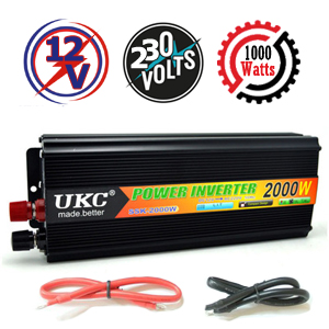 Convertisseur tension 2000w 12v 220v sinusoide modifiee 