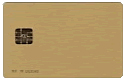 Carte à puce vierge Gold Waver - Carte Gold