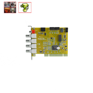 Carte d�acquisition PCI DVR 4 canaux vid�o + 1 entr�e audio