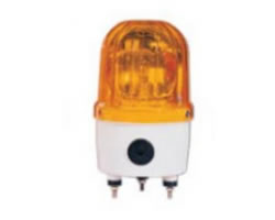 Gyrophare orang� �tanche 24Vcc - 10W - fixation par vis