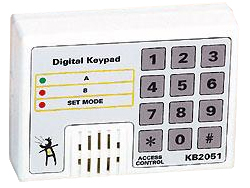 clavier alarme digital