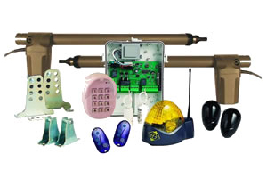 Kit a battants confort B420 � 150Kg - course utile : 430 mm - ouverture : 120 � maxi - 16 cycles / jour