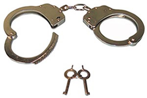 Menotte metal type police