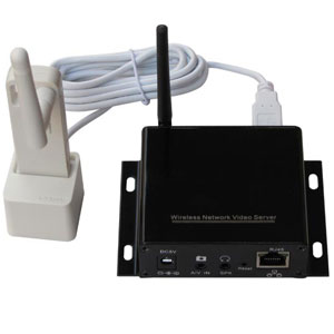 R�cepteur A/V 2.4 GHZ avec module WIFI - 8 canaux - 3W