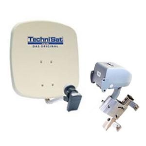 Pack:Parabole aluminium Technisat Digidish 45 avec Moteur Technirotor