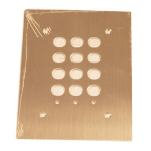 Plaque d�encastrement