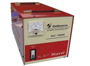 R�gulateur �lectrique stabilisateur tension - entr�e 140V � 250V - sortie 220 Vca +/- 2% - 10000W