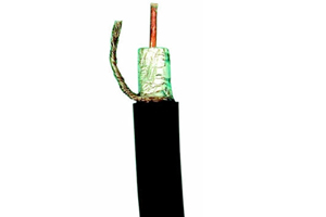C�ble coaxial noir rigide 75 ohm -  �10mm - 100m 