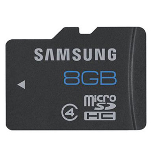 Carte Mmoire Micro SDHC - 8Go - Samsung - Classe 4