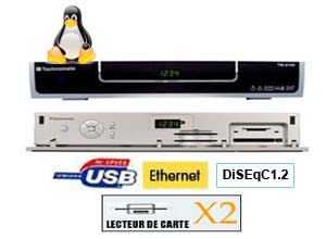 Technomate tm 9100 super - terminal num&eacute;rique linux