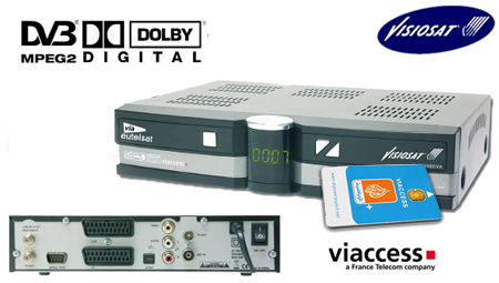recepteur numerique visiosat