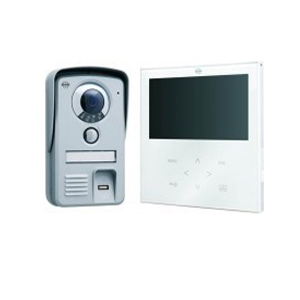 Portier vid�o couleur �cran 7 pouces avec lecteur d�empreintes digitales