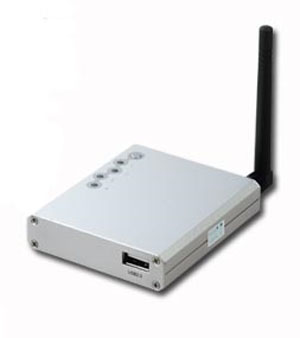 Emetteur + R�cepteur A/V 2,4 GHz - 4 canaux - 600mW - Port�e 1500m (r�serv� � l�exportation)