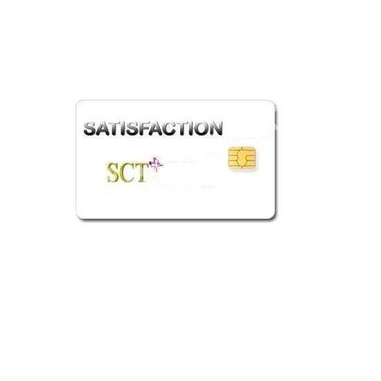 Abonnement SCT Satisfaction 8 chane 12 mois Viaccess via Hotbird 13E/ Atlantic Bird 5W