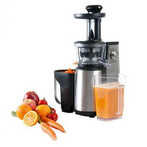 Extracteur de jus Vertical - 400 W - Inox - Domoclip DOP102