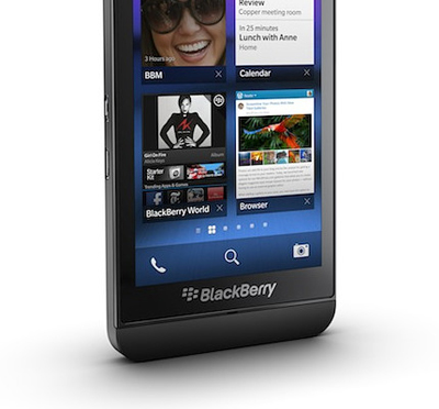 Smartphone BLACKBERRY Z10 blanc