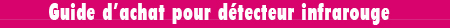 Guide detecteur de mouvement