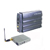 Emetteur + R�cepteur A/V 2.4 GHz - 4 canaux - 600mW - Port�e 1500m