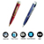 Stylo avec cam�ra cach�e couleur et DVR - D�tecteur de son - M�moire interne 8 GO