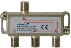 Drivateur standard VDE 210  2 directions - 10dB