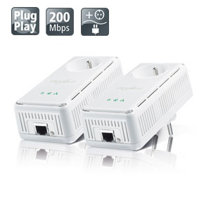 2 Adaptateurs CPL 200Mbps Devolo