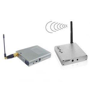 Emetteur + Récepteur A/V 2.4 GHz - 4 canaux - 600mW - Portée 1500m (réservé à l’exportation)
