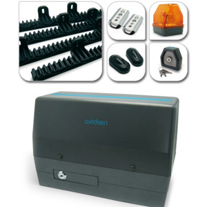 Kit coulissant 12V - 350kg - jusqu�� 8 m�tres d�ouverture - avec option solaire - Or�a