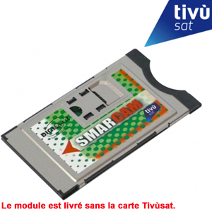 Module SmarCam DIGIQUEST - livr sans la carte Tivsat