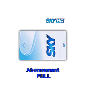 Abonnement Sky Italia HD Complet (Sky TV + Cinema + Calcio + Sport) 12 mois via Hotbird 13° E