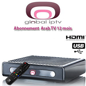 Abonnement Global IPTV Arabe HD VOD + Wi-Fi  
