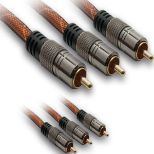 Cable YUV 3 RCA mâle / 3 RCA mâle 5 métres - METRONIC