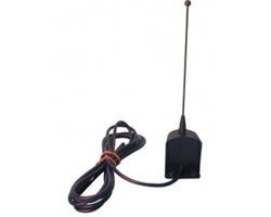 Antenne 433 Mhz 3 m cble coaxial pour automatisme de portail coulissant