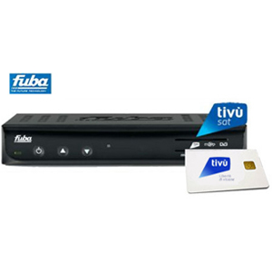 Pack Italien TIVU Sat � vie + FUBA ODE710