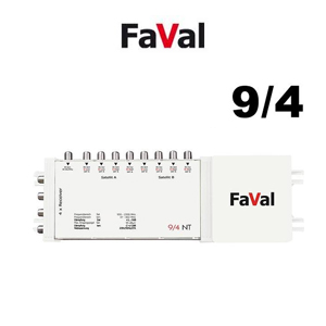 Multiswitch 9/4 NT Faval ou Golden interstar - 9 entrées / 4 sorties