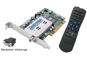 Technisat Skystar 2 SD - Carte PC Skystar 2 DVB-S  Avec Tlcommande - Carte Satellite PC