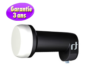 LNB Single 0.2 dB - 40 mm Inverto Black ultra  3 ans de garantie