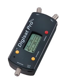 Pointeur Satellite Emitor DIGISAT Pro Accu pour r�glage du parabole 