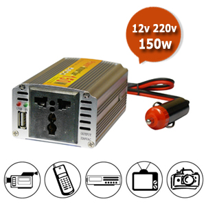 Convertisseur changeur tension cigare RXY 12v 220v 150w USB 5v transformateur