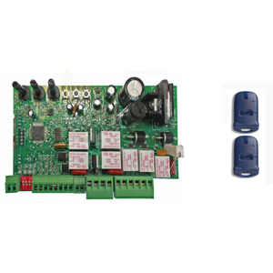 Set Carte lectronique professionnelle CTH48 + deux tlcommandes  code tournant 6203R - DUCATI HOME-AUTOMATION