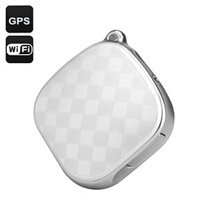 Pendentif Traceur GPS Localisateur GSM WiFi LBS SOS Audio